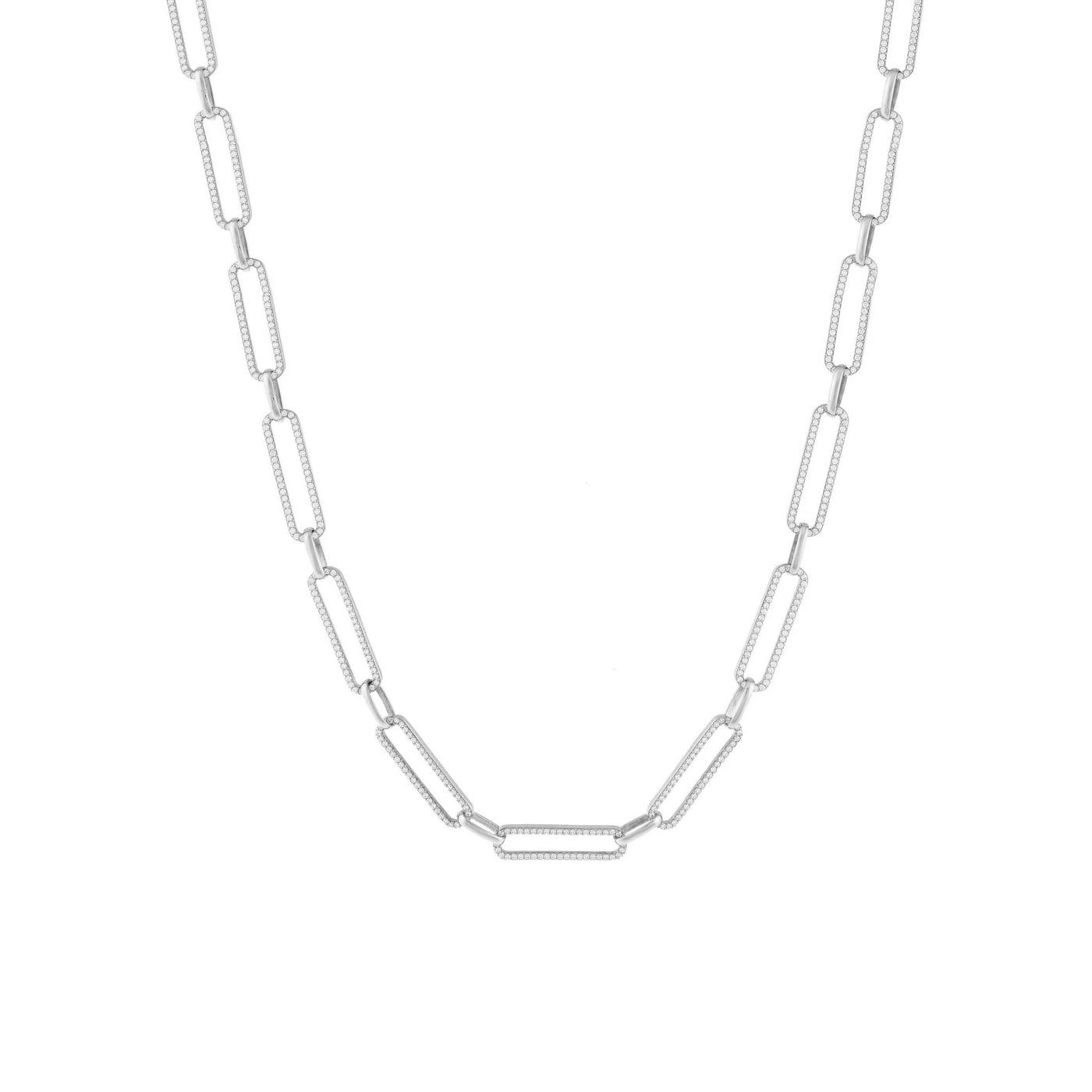 BRITNEY NECKLACE - SILVER