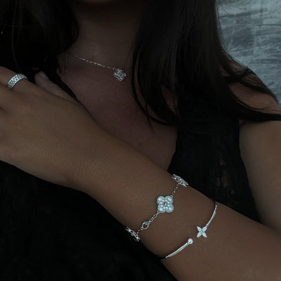 CRYSTELLE BRACELET - SILVER